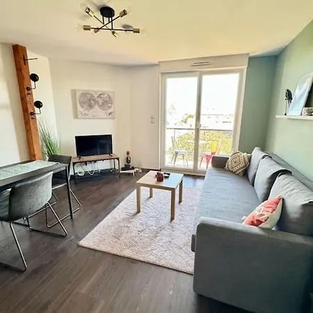 Appartement Evasion Douillette, 2 Pieces 20 Minutes De Strasbourg Erstein